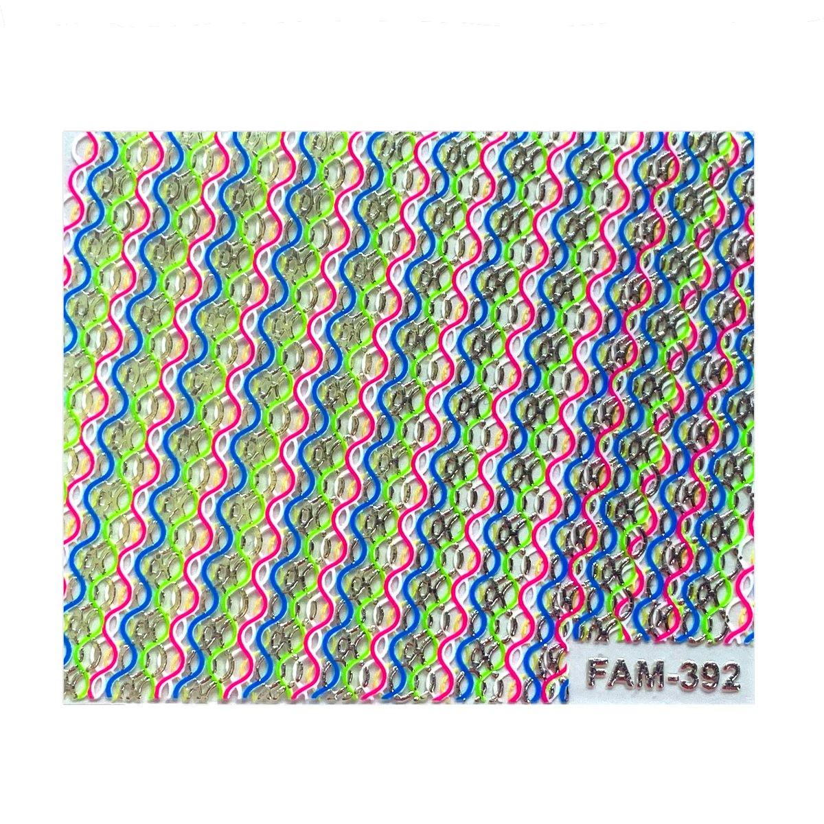 Image of Abtibild unghii FAM 392 - Coria