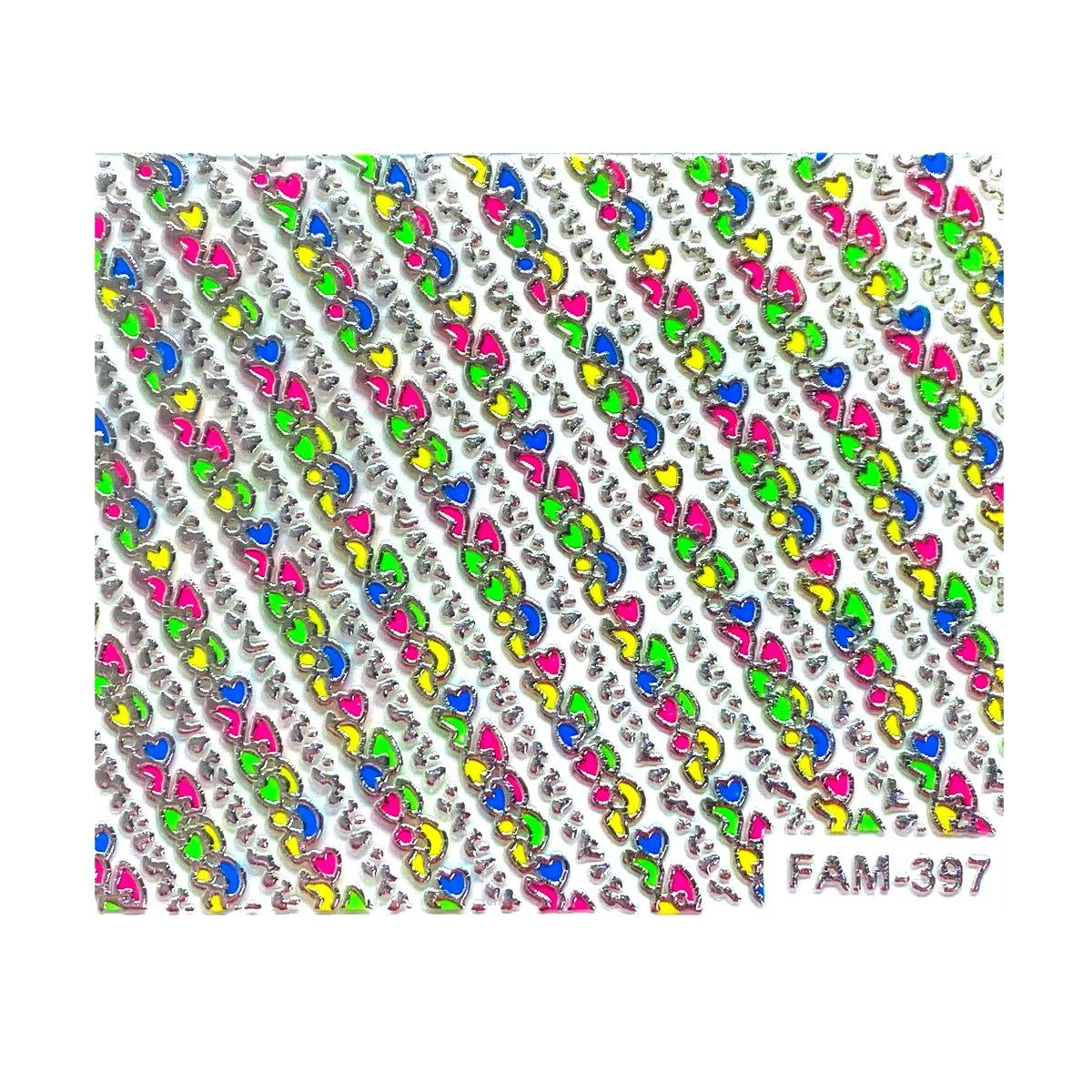 Image of Abtibild unghii FAM 397 - Coria