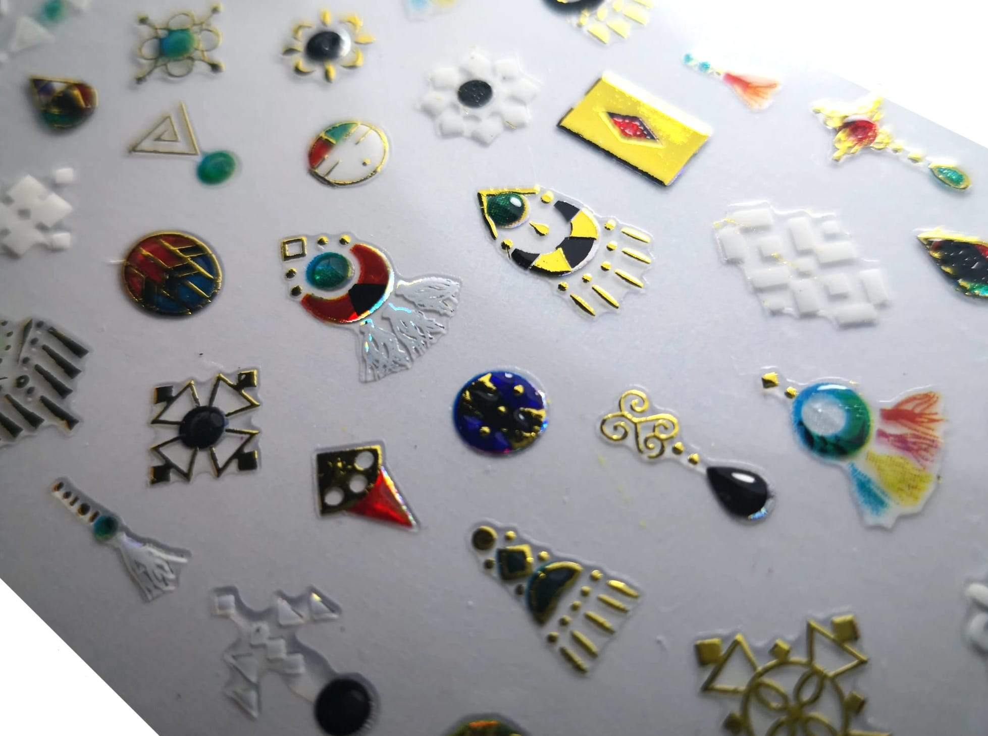 Image of Abtibild Decor Unghii 012 - Coria