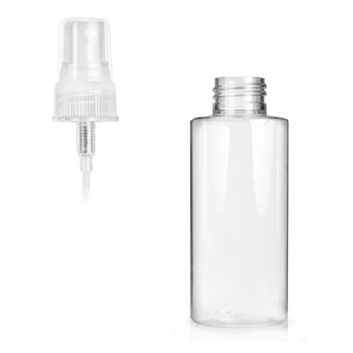 Flacon Din Plastic Cu Pulverizator 100ml