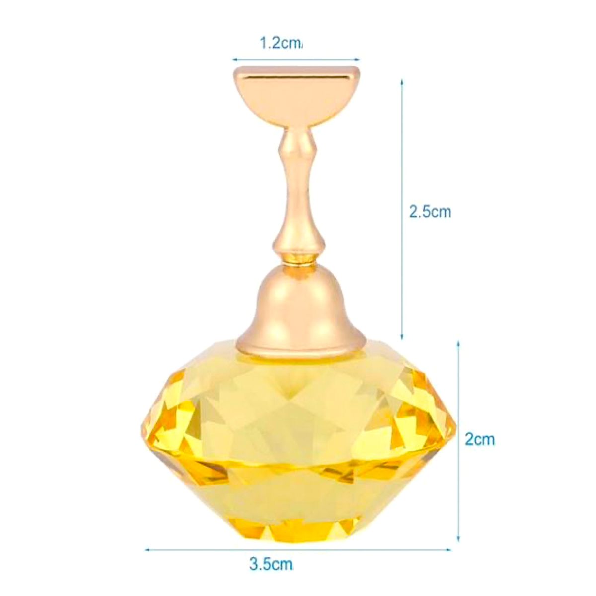 Suport Cristal Tips Magnetic Gold