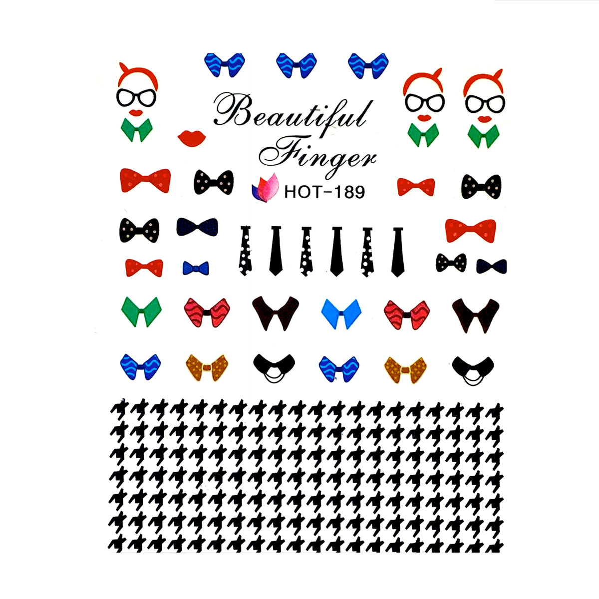 Image of Tatuaj Decor Unghii HOT 189
