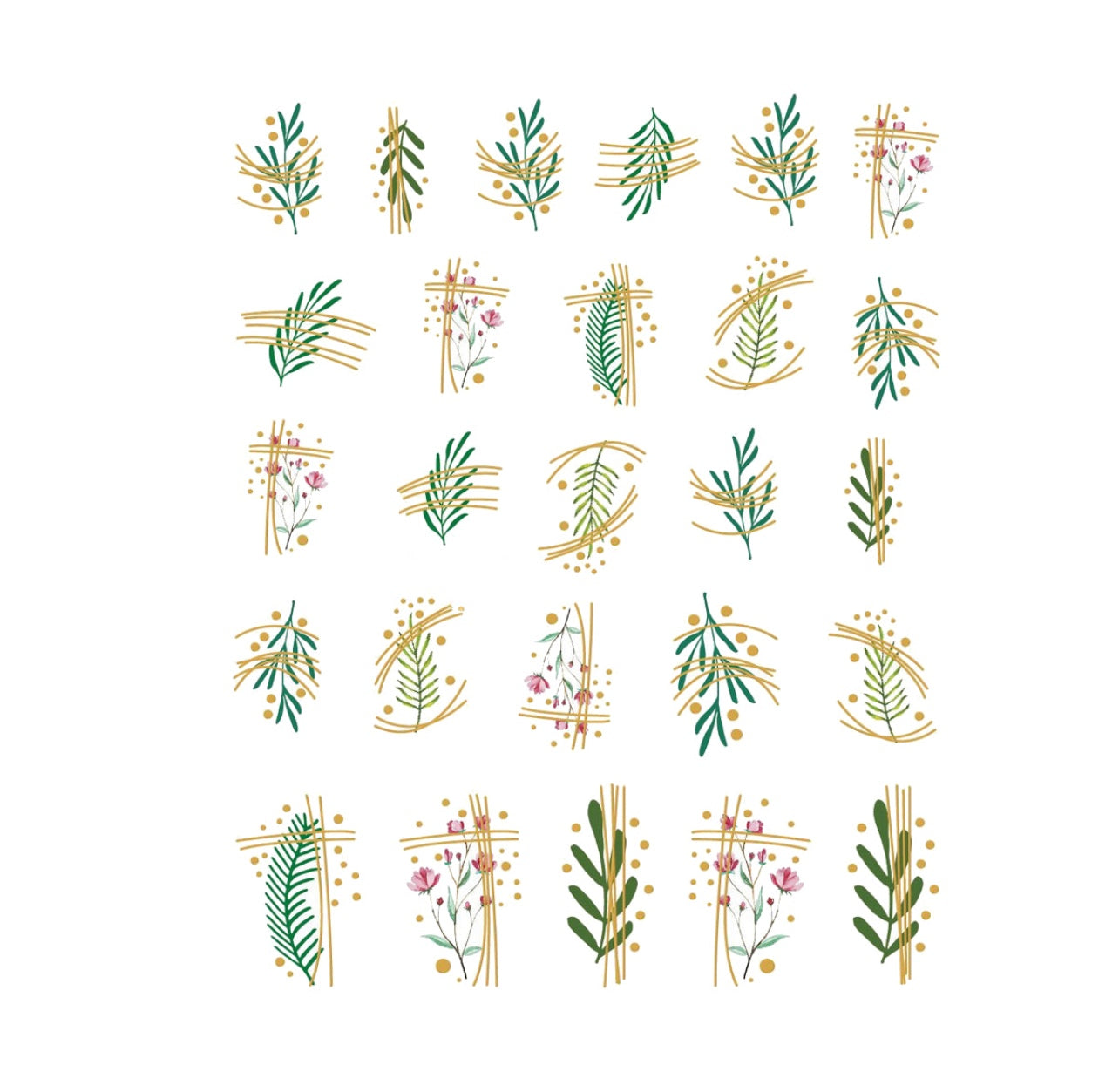 Image of Sticker Nature Touch 1604