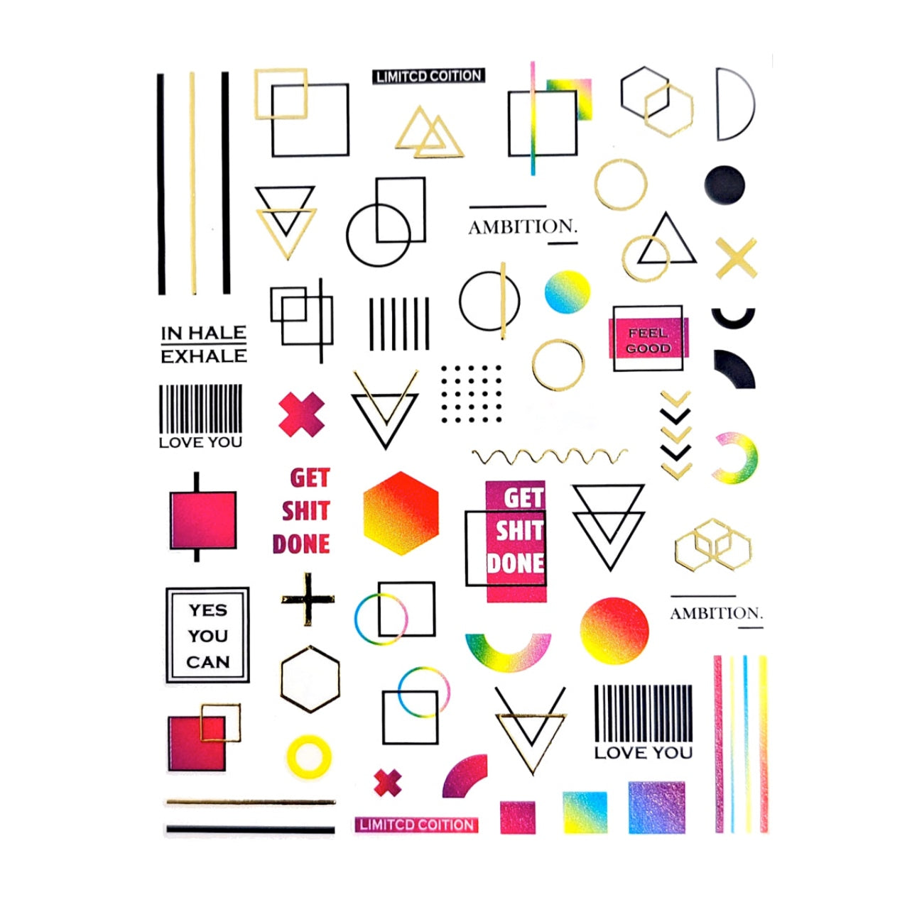 Image of Sticker Modern Concept 2131