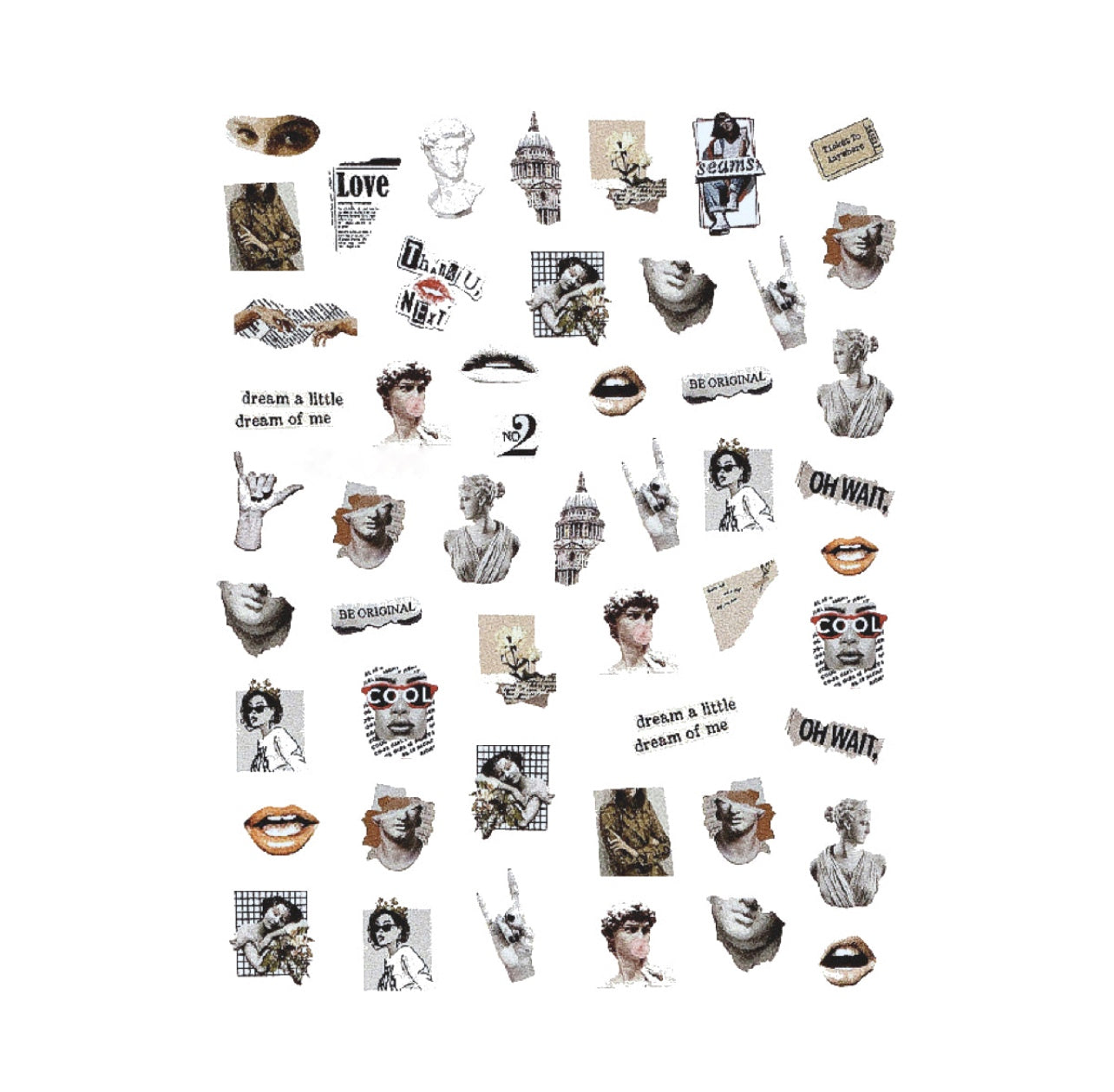 Image of Sticker Museum Art 1808