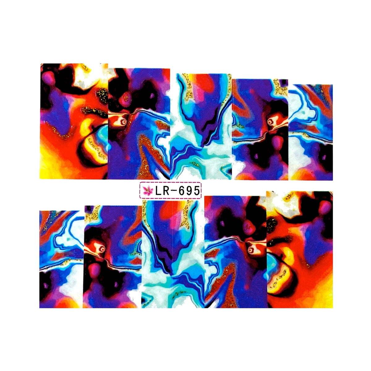 Tatuaj Decor Unghii LR 695