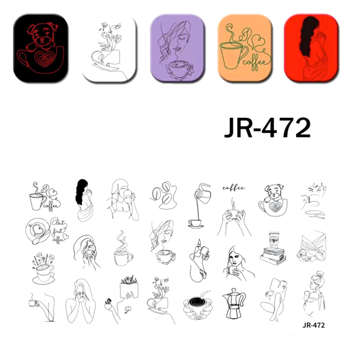 Image of Matrita Decor Unghii JR 472