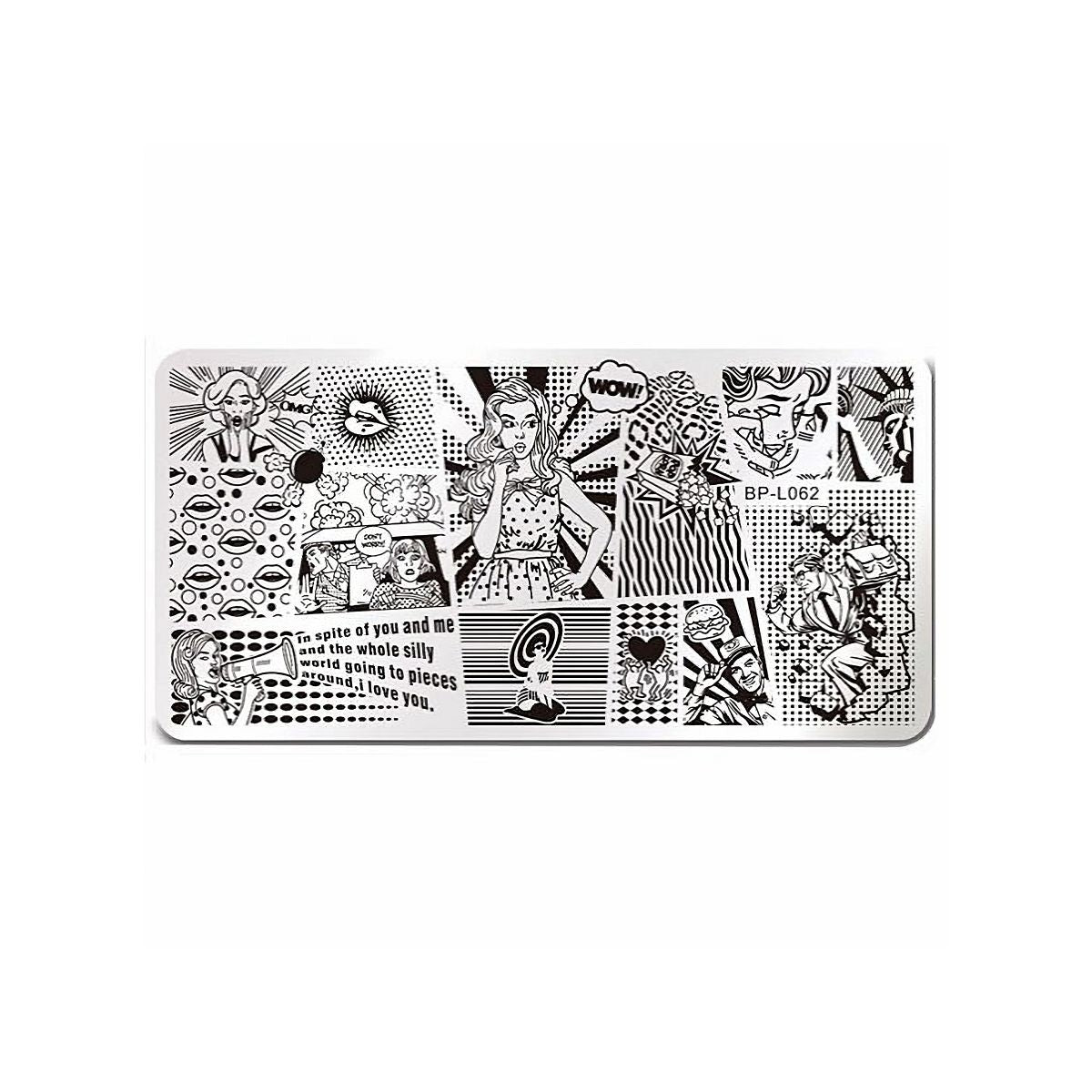 Image of Matrita Decor Unghii Medie BP L062