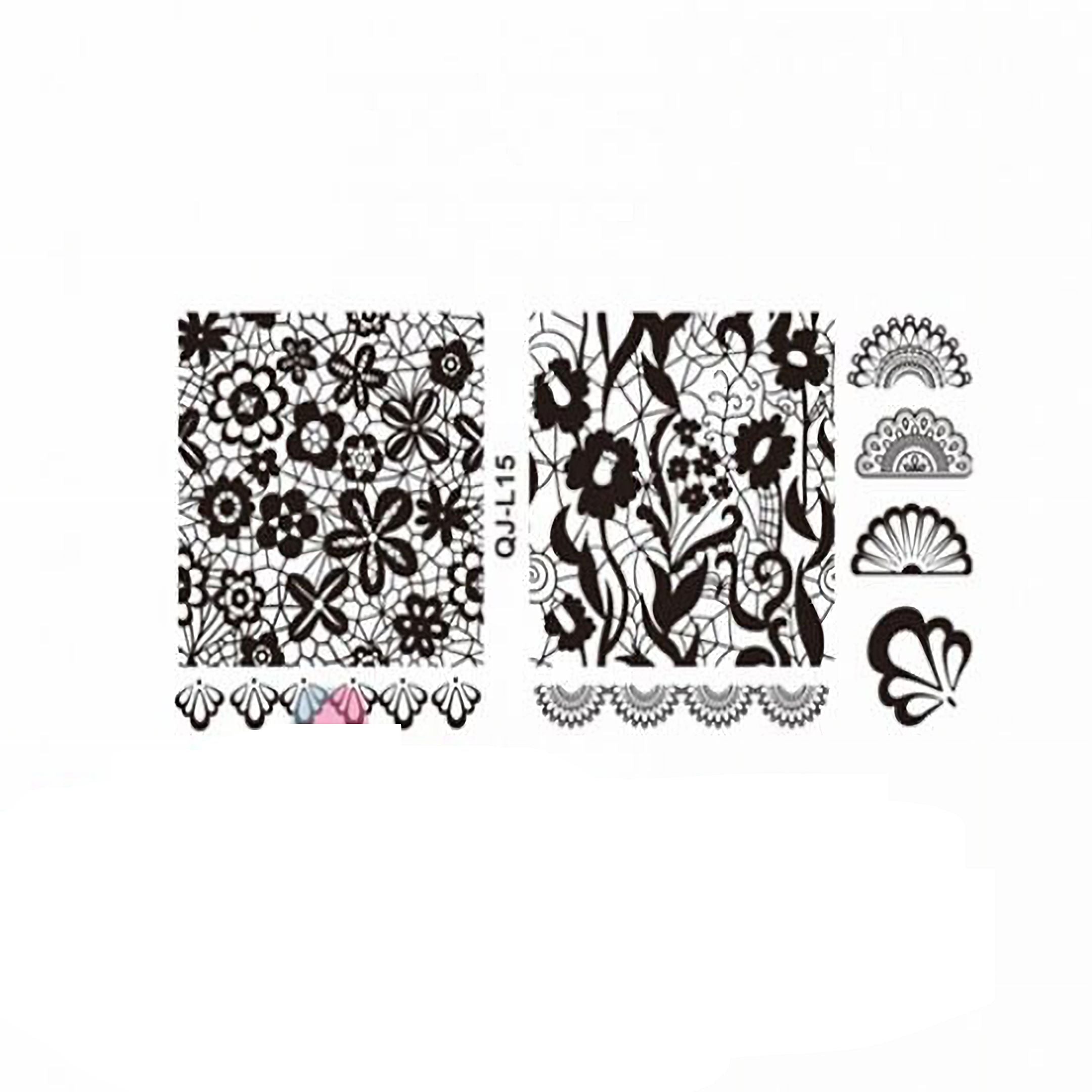 Image of Matrita Decor Unghii Medie QJ-L15