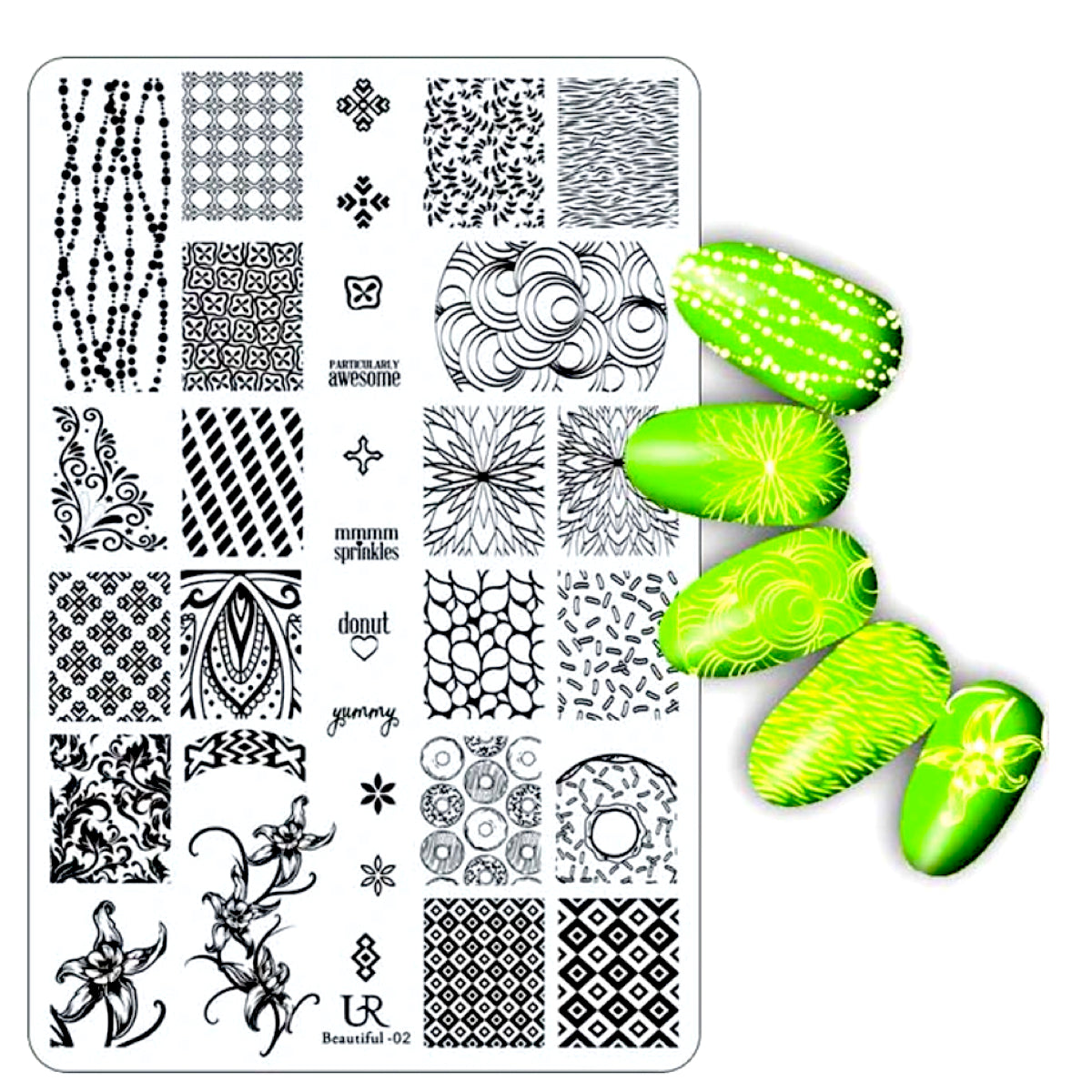Image of Matrita Decor Unghii Beautiful 02
