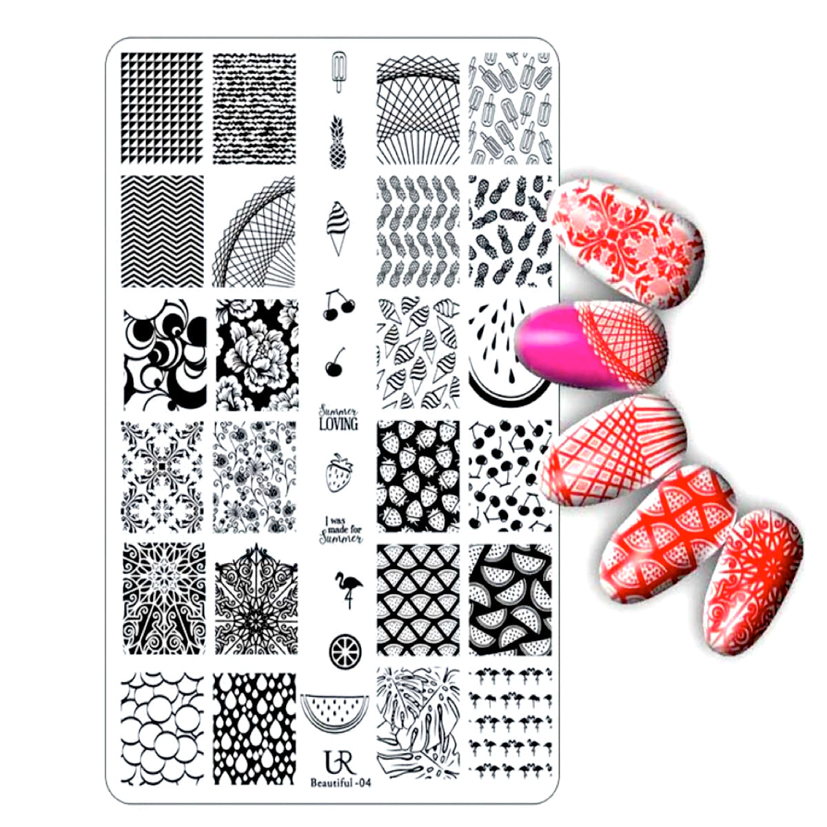 Image of Matrita Decor Unghii Beautiful 04 V