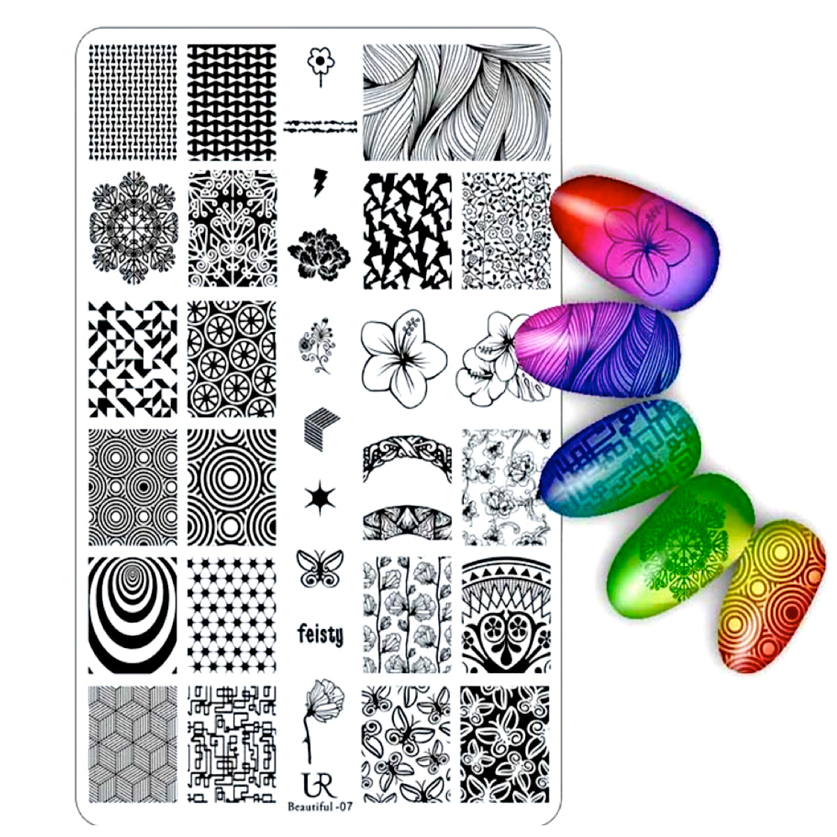 Image of Matrita Decor Unghii Beautiful 07