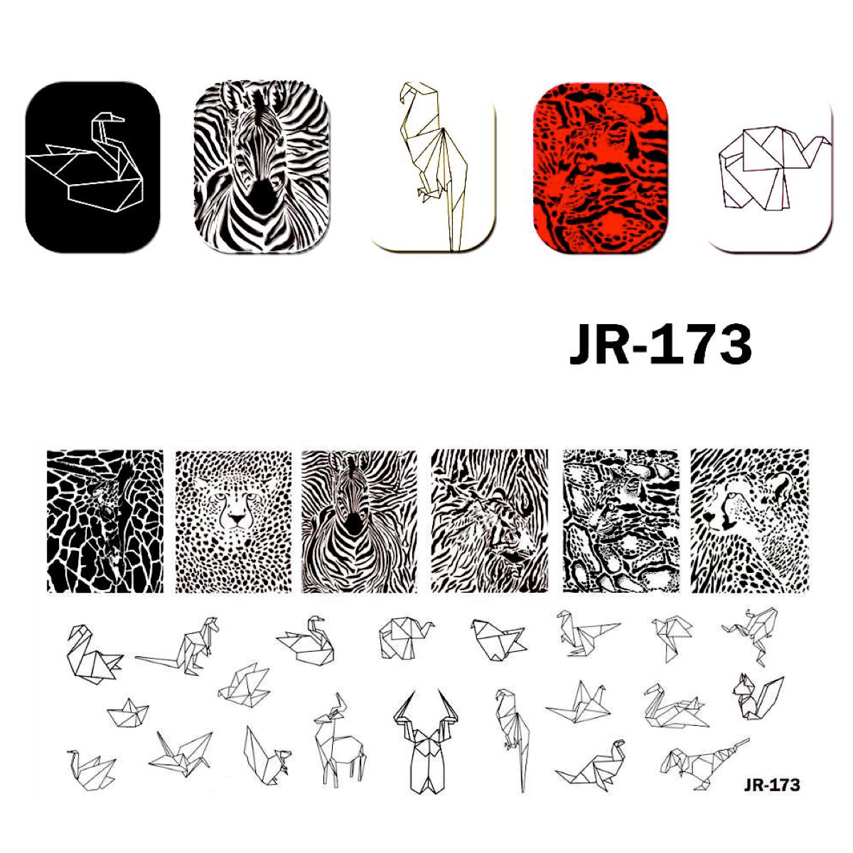 Image of Matrita Decor Unghii JR 173