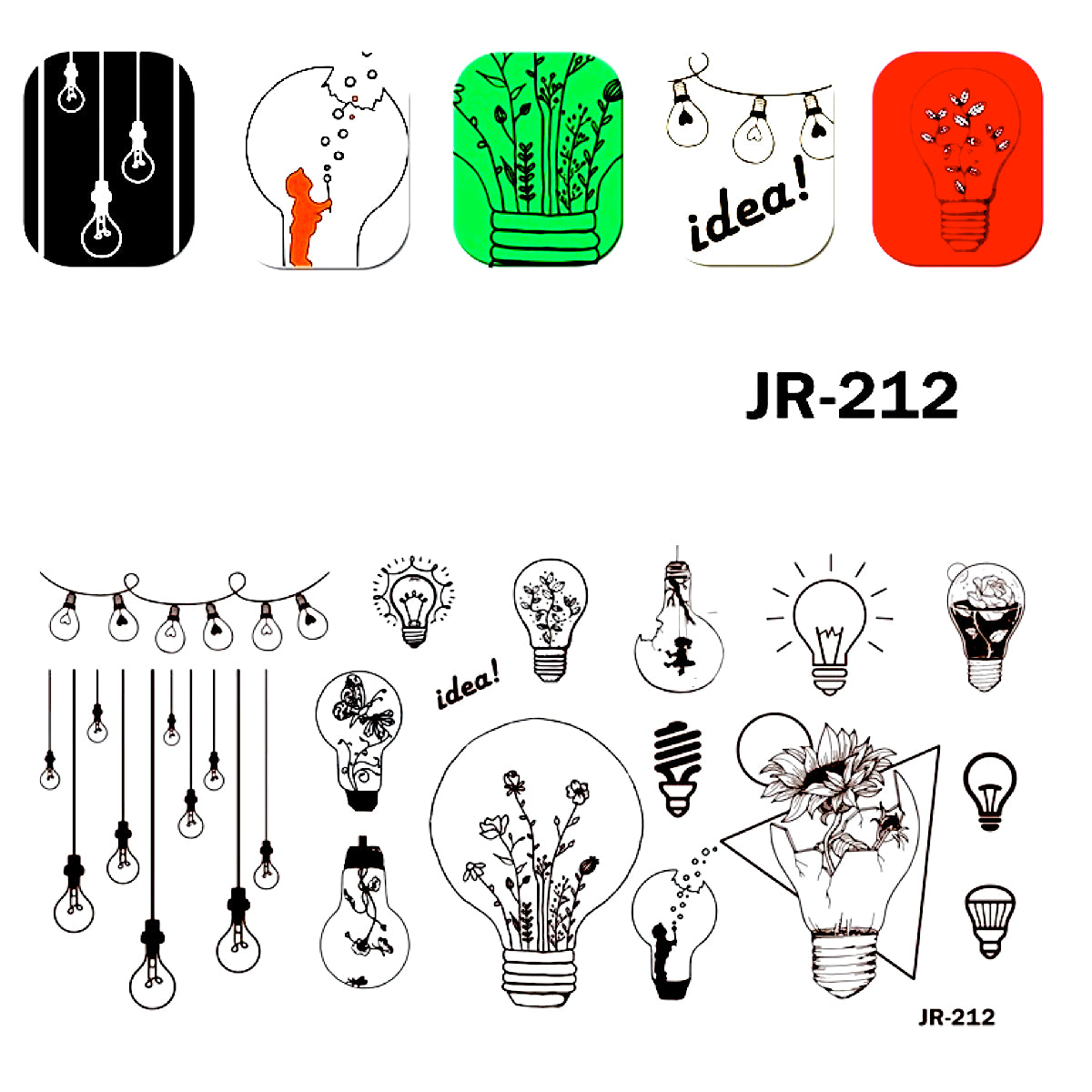 Image of Matrita Decor Unghii JR 212
