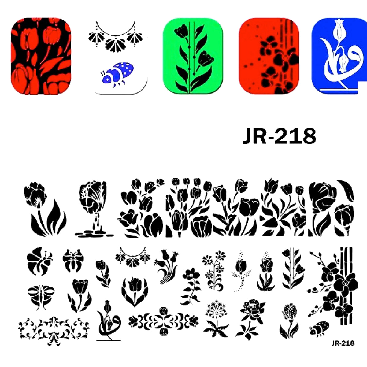 Image of Matrita Decor Unghii JR 218