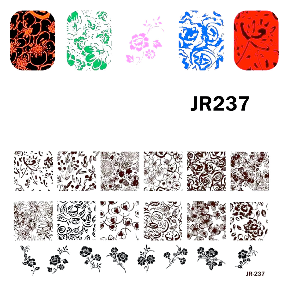 Image of Matrita Decor Unghii JR 237