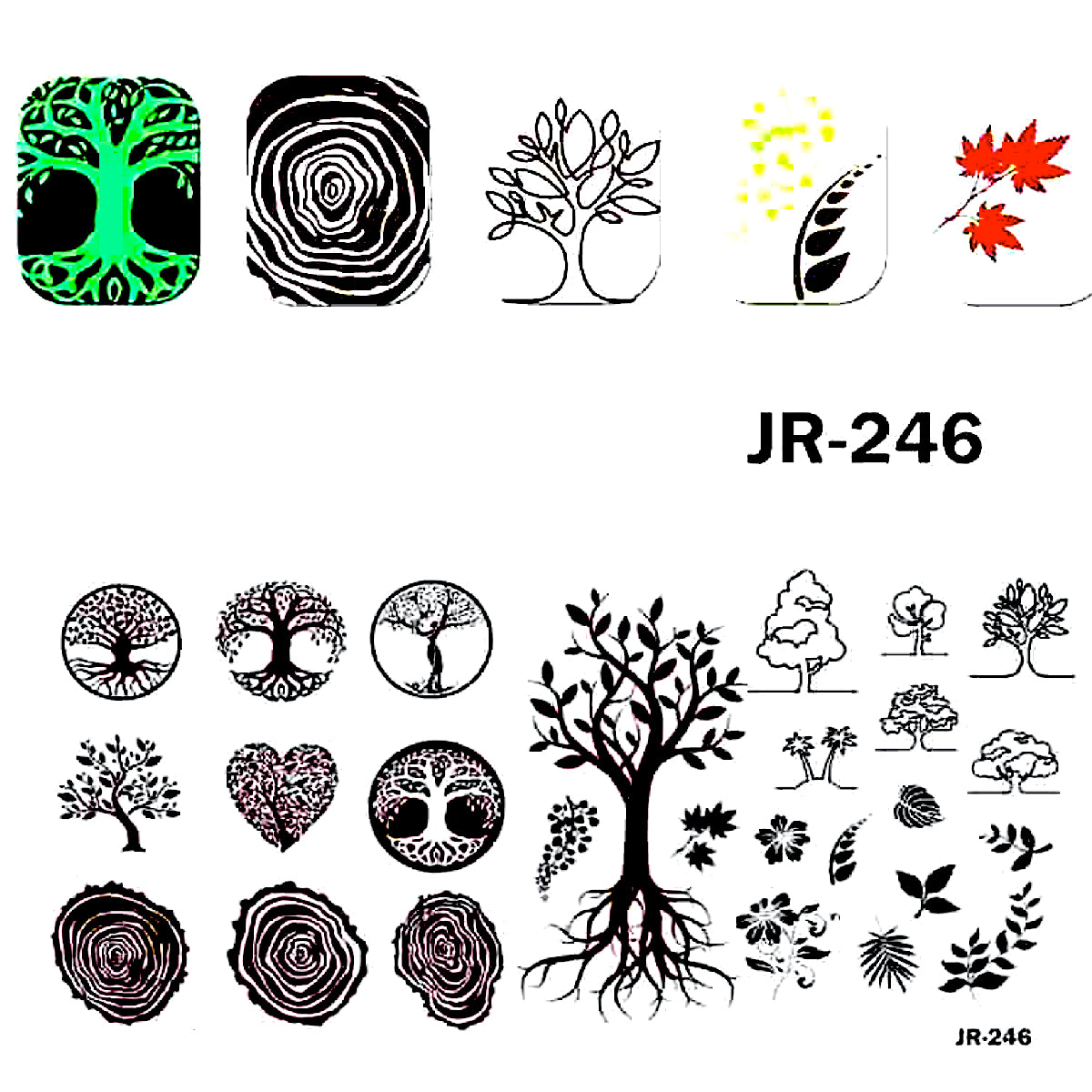 Image of Matrita Decor Unghii JR 246