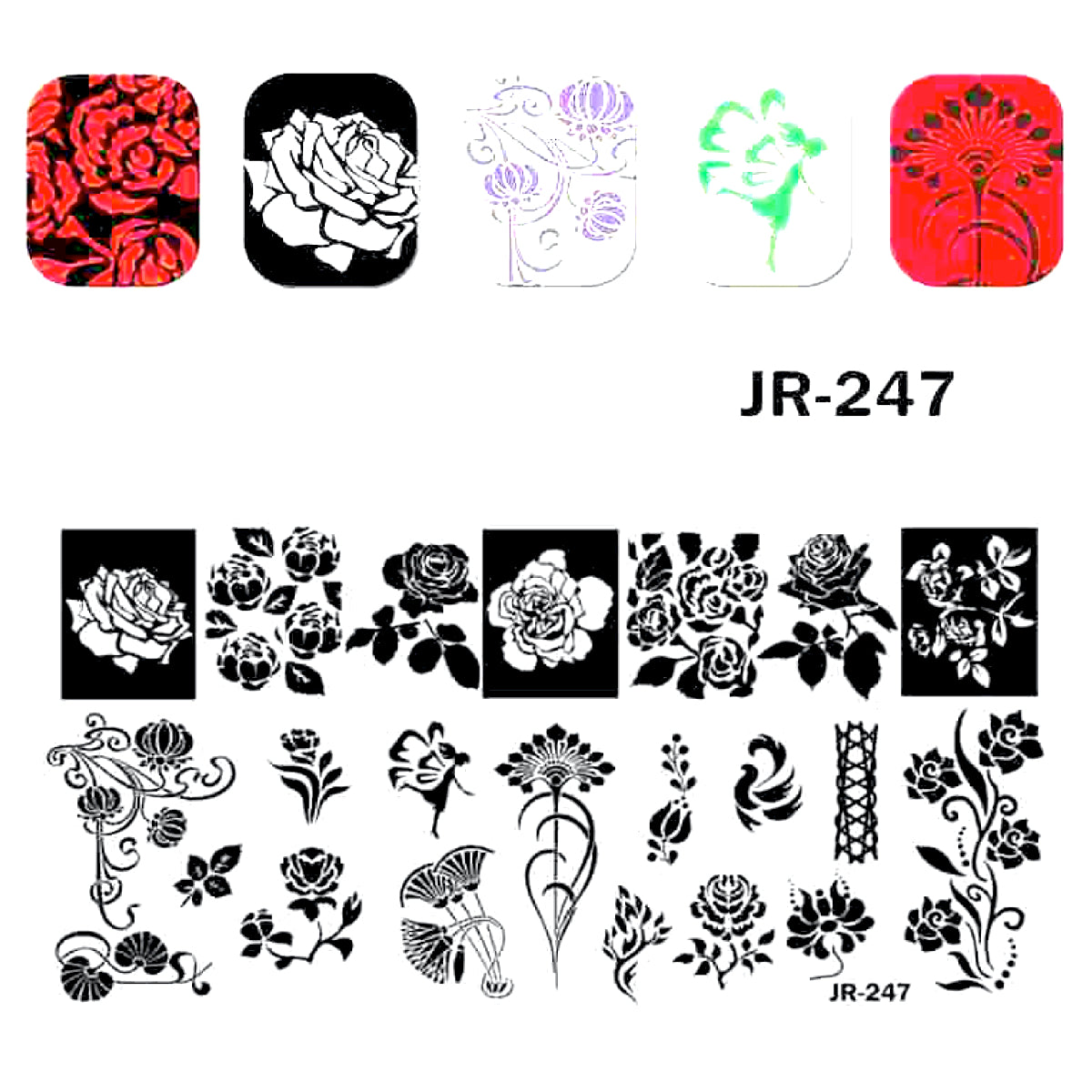 Image of Matrita Decor Unghii JR 247