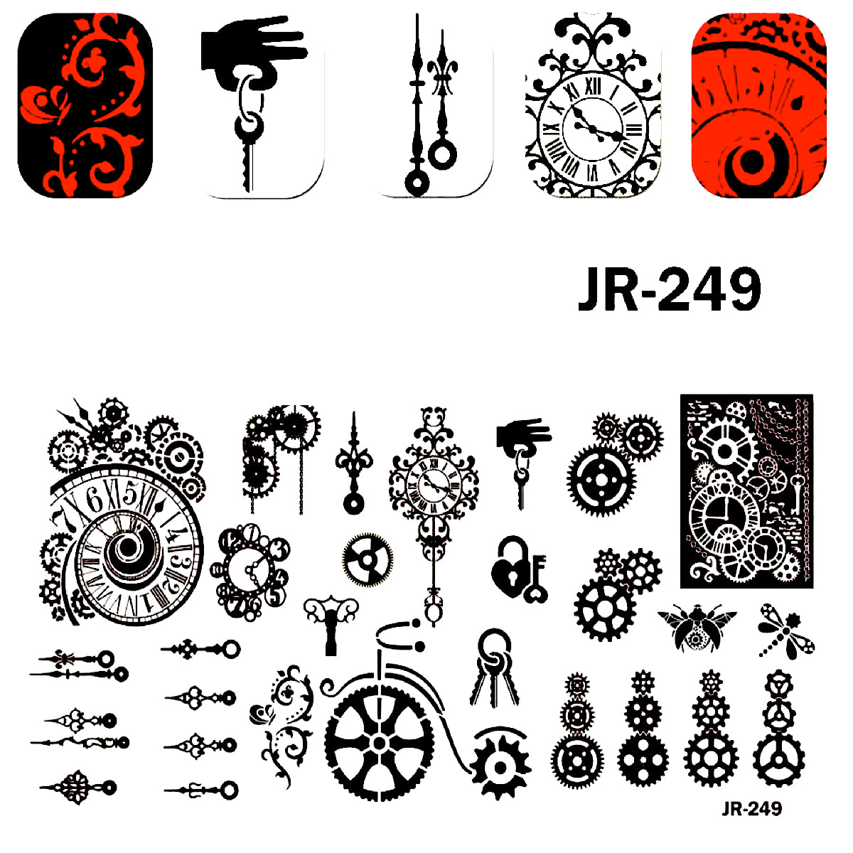 Image of Matrita Decor Unghii JR 249
