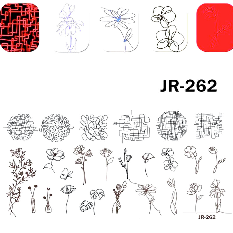 Matrita Decor Unghii JR 262
