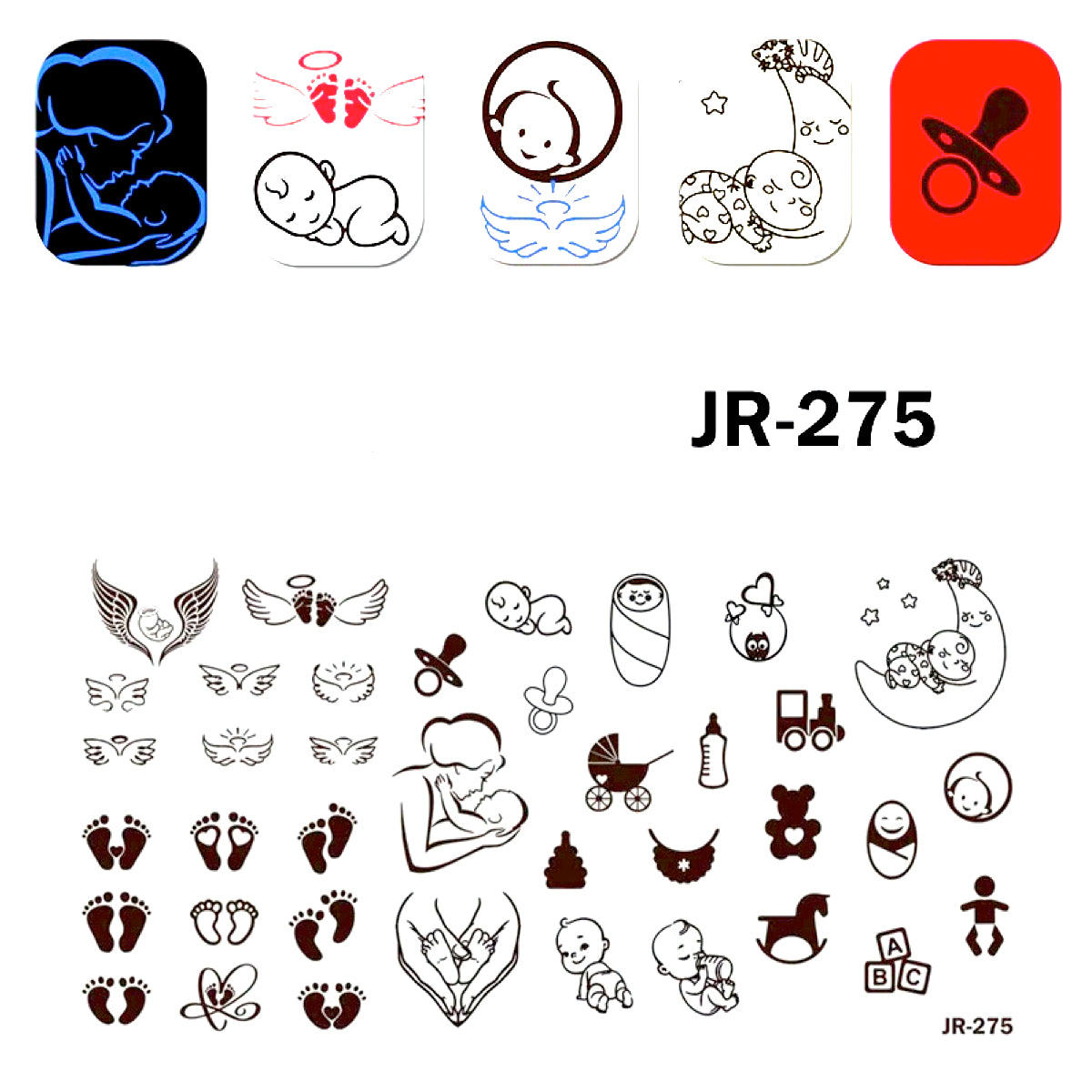 Image of Matrita Decor Unghii JR 275