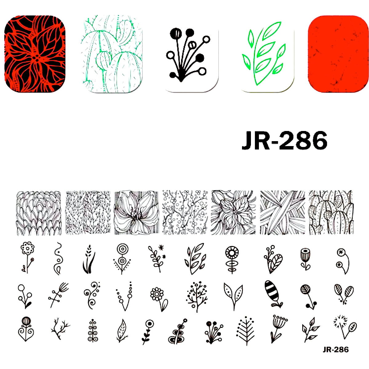 Image of Matrita Decor Unghii JR 286