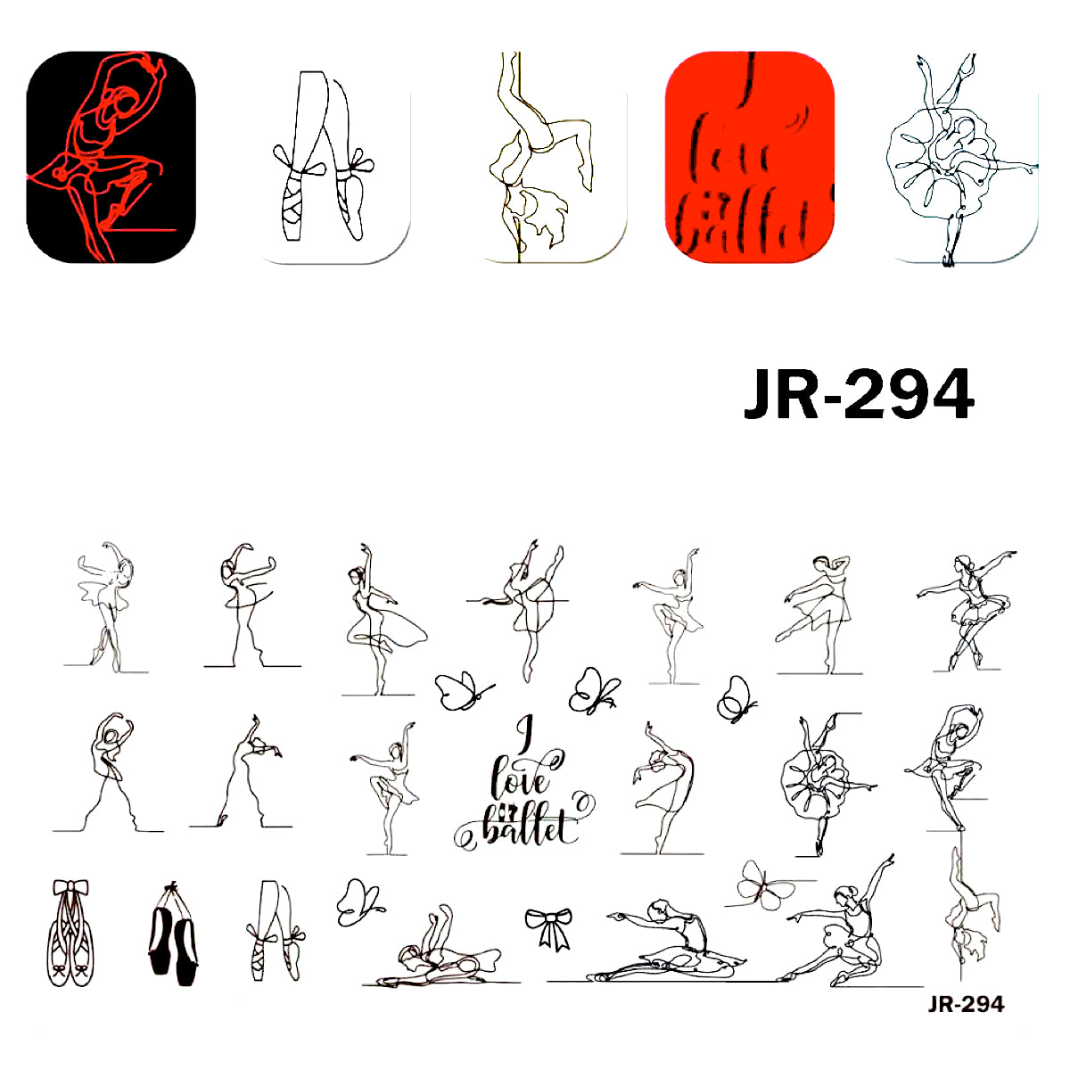 Image of Matrita Decor Unghii JR 294