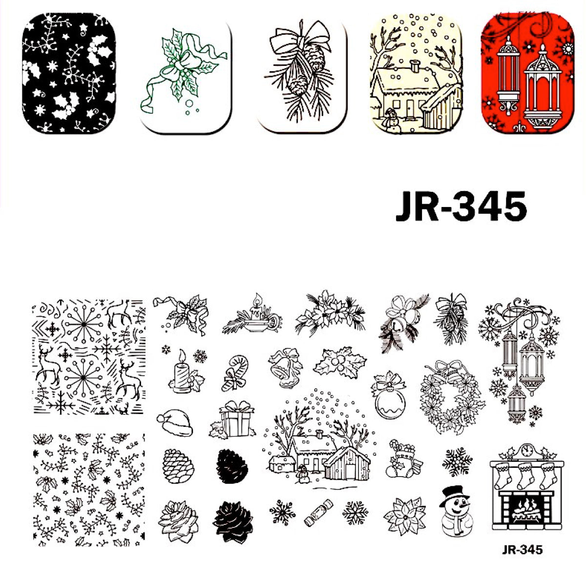 Image of Matrita Decor Unghii JR 345