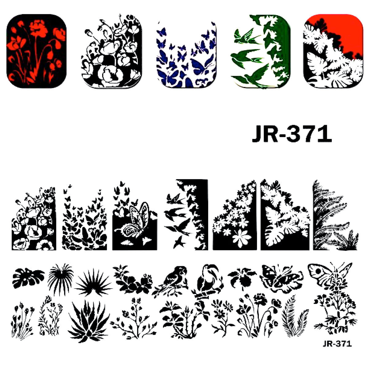 Image of Matrita Decor Unghii JR 371