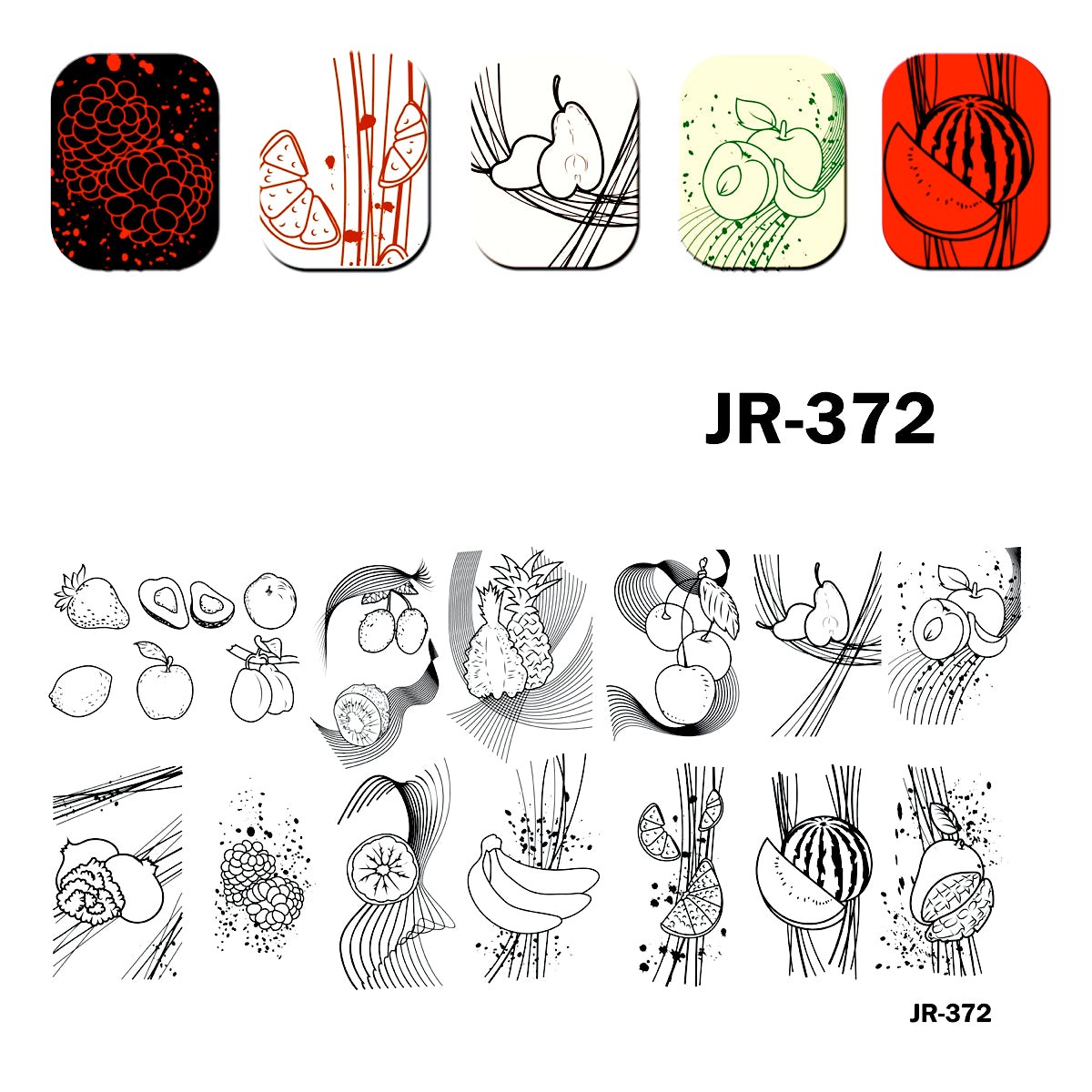 Image of Matrita Decor Unghii JR 372
