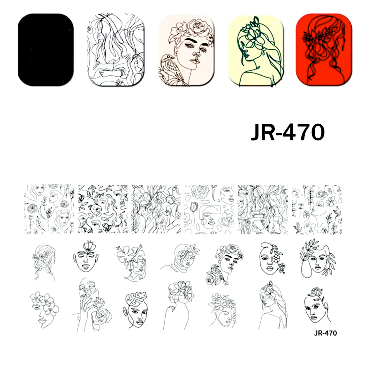Image of Matrita Decor Unghii JR 470