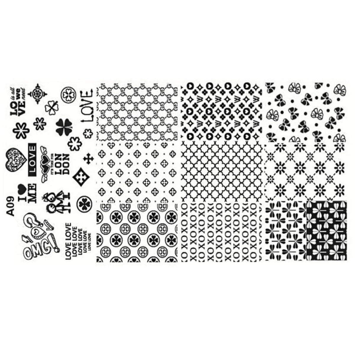 Image of Matrita Decor Unghii A 09