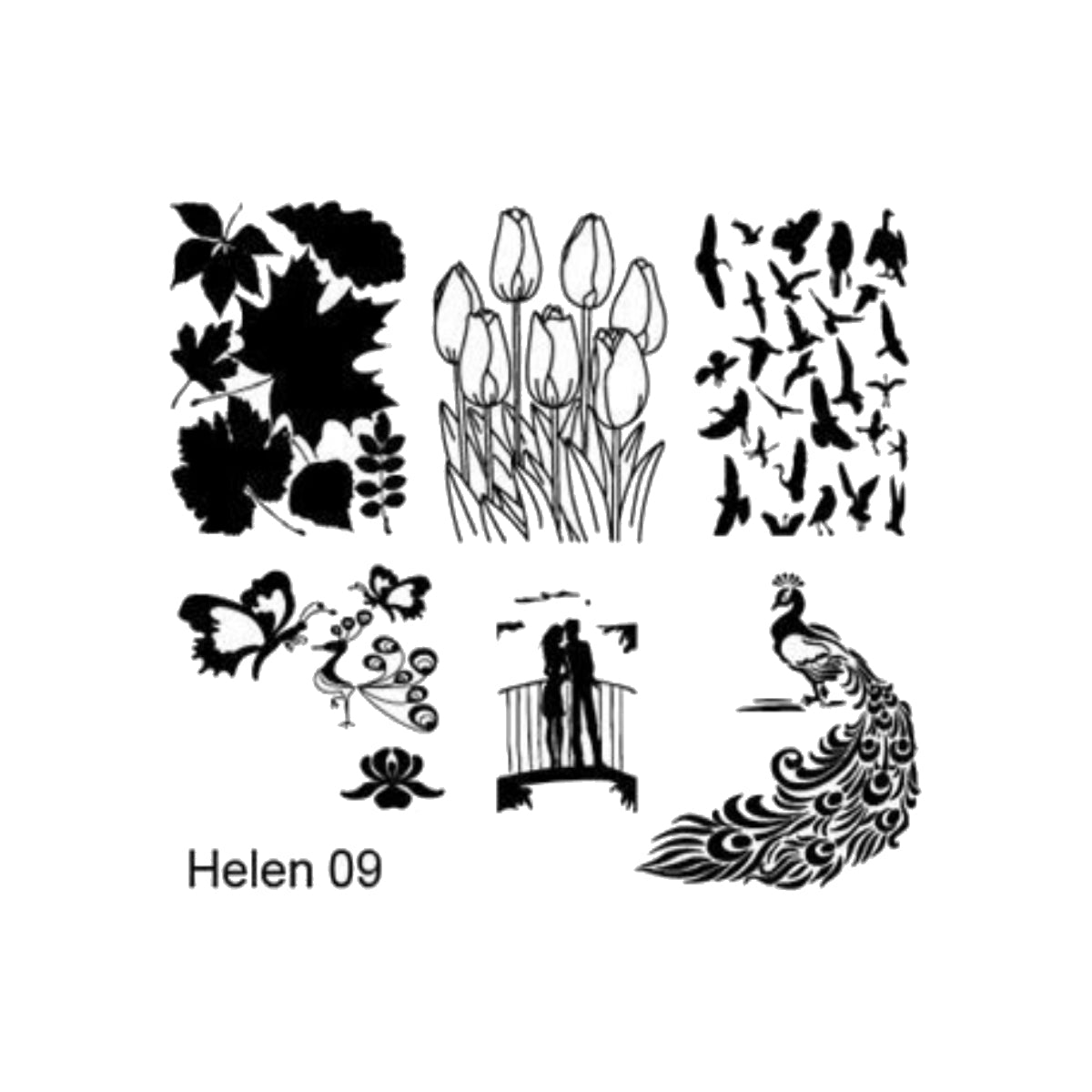 Image of Matrita Decor Unghii H 09