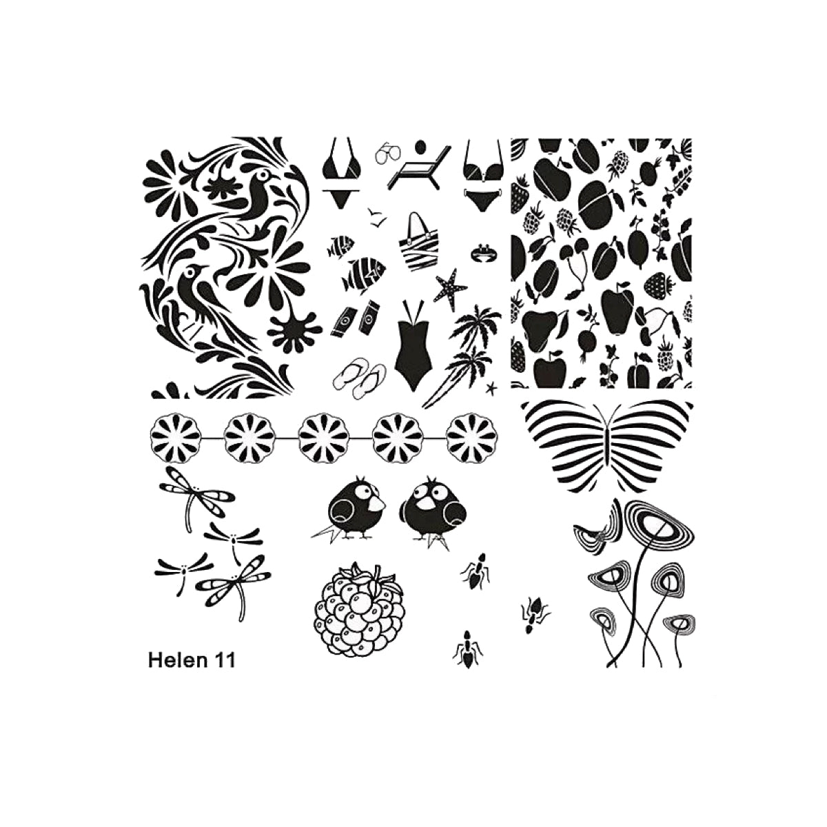 Image of Matrita Decor Unghii H 11
