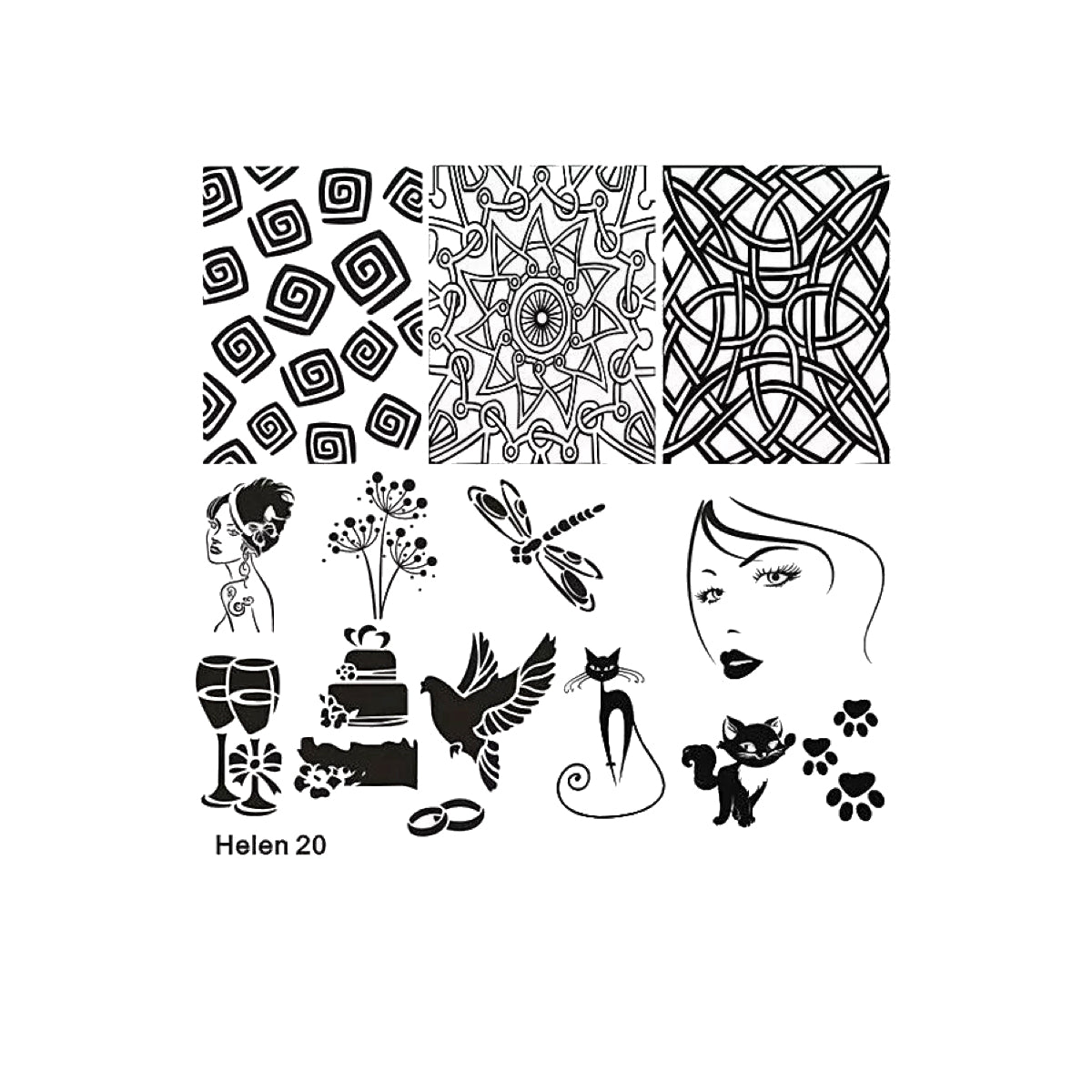 Image of Matrita Decor Unghii H 20
