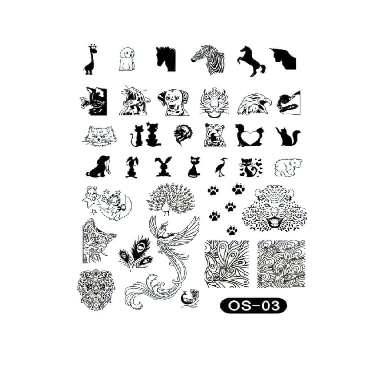 Image of Matrita Decor Unghii os-03