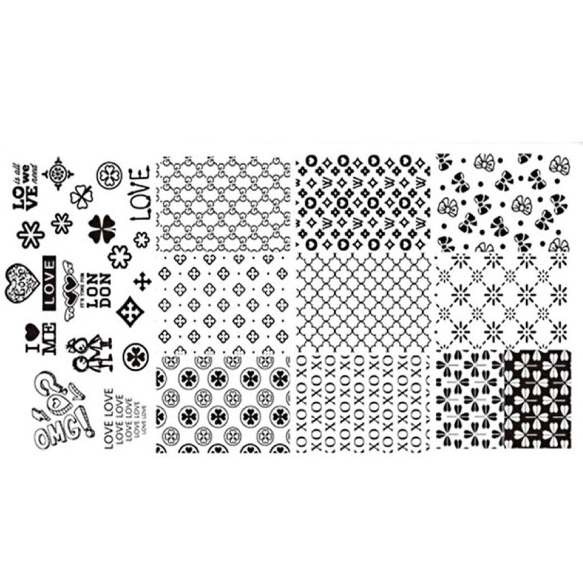 Image of Matrita Decor Unghii xy-z-12