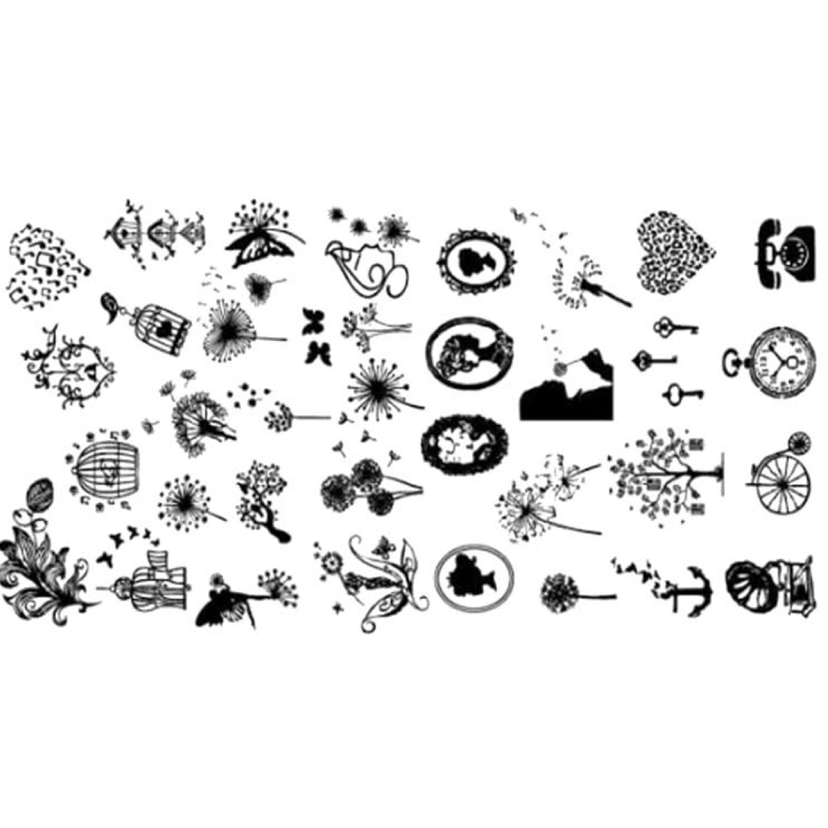 Image of Matrita Decor Unghii xy-z-14