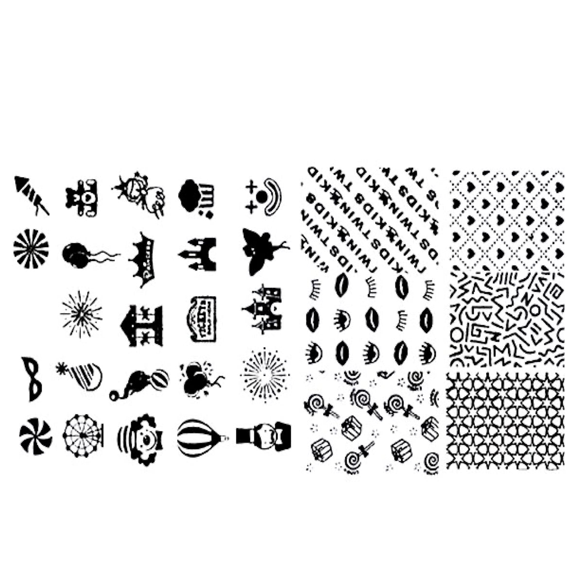 Image of Matrita Decor Unghii xy-z-17