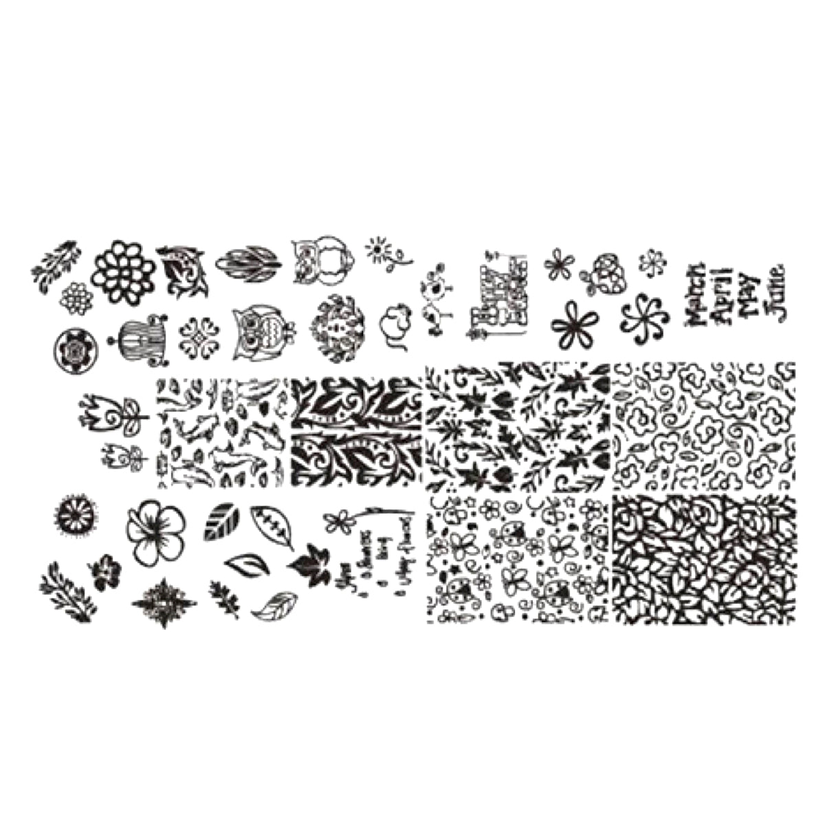 Image of Matrita Decor Unghii xy-z-27