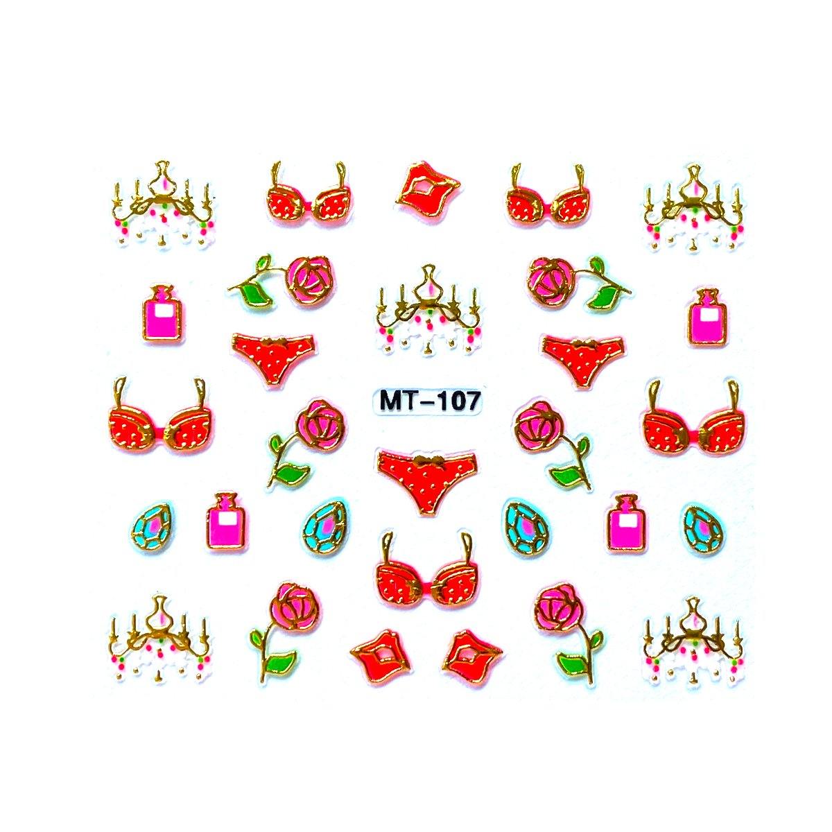 Image of Abtibild unghii MT 107 - Coria