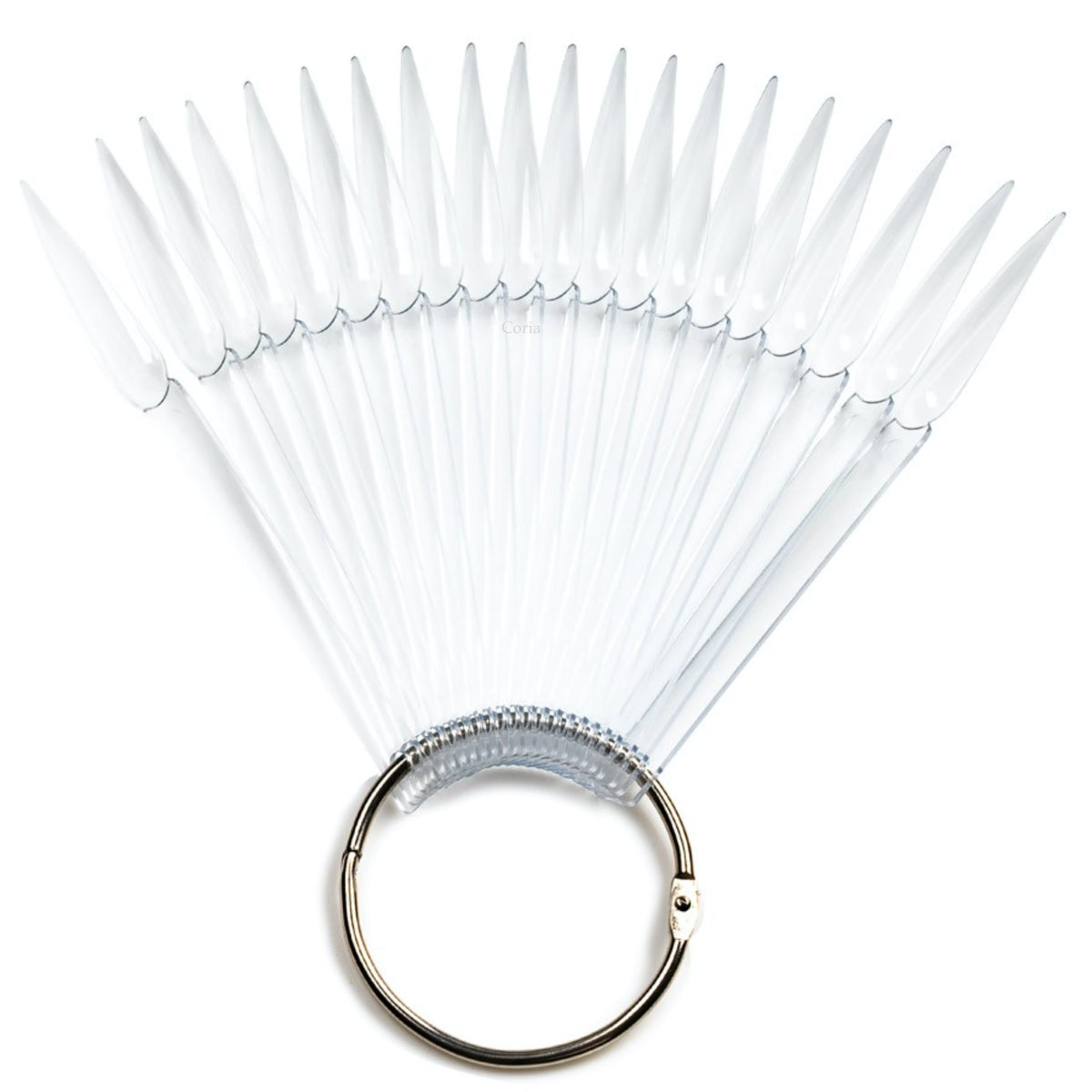 Paletar Unghii Stiletto 50 pcs Pentru Exersare si Expunere, Transparent 2024