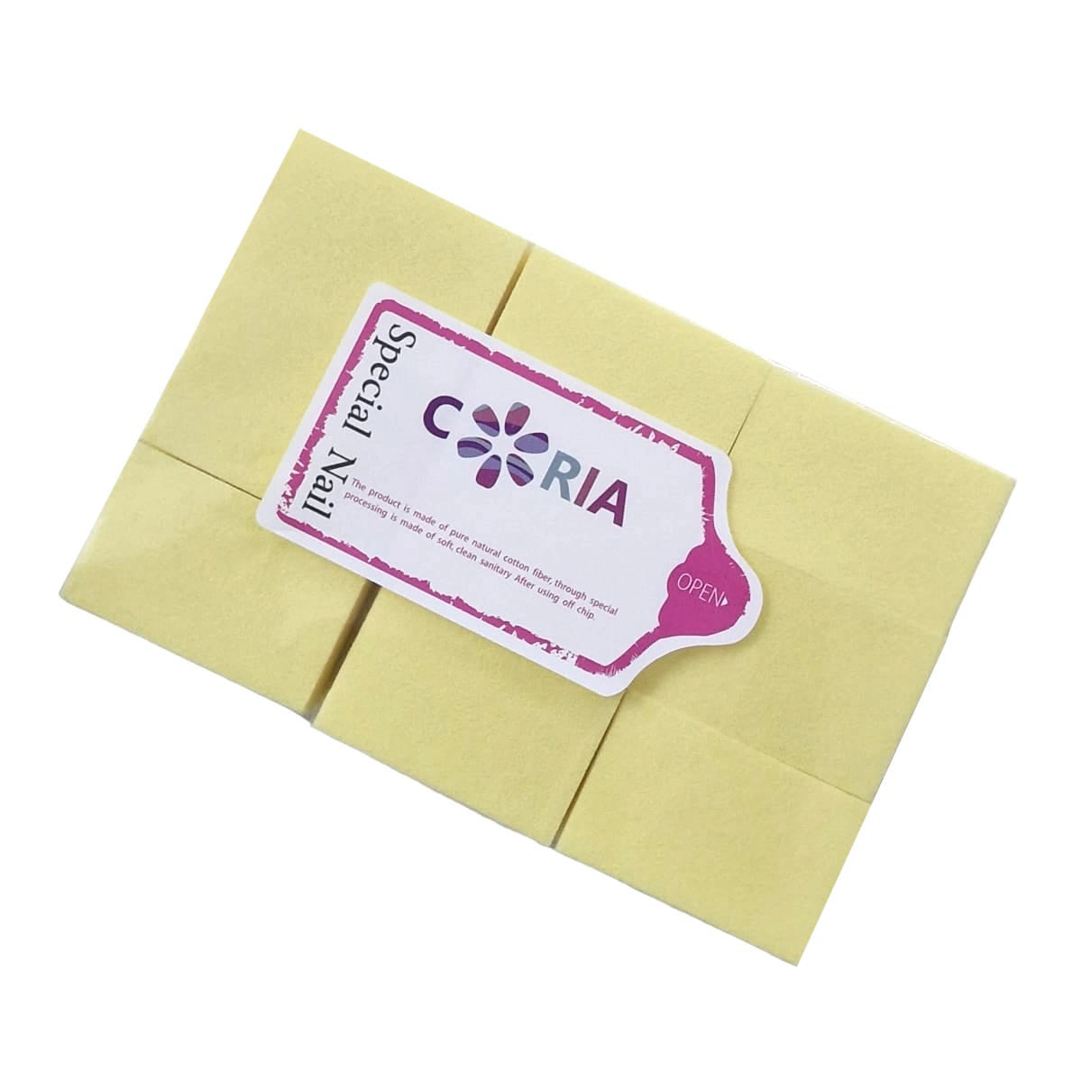Image of Servetele Pentru Manichiura Galben 1000pcs