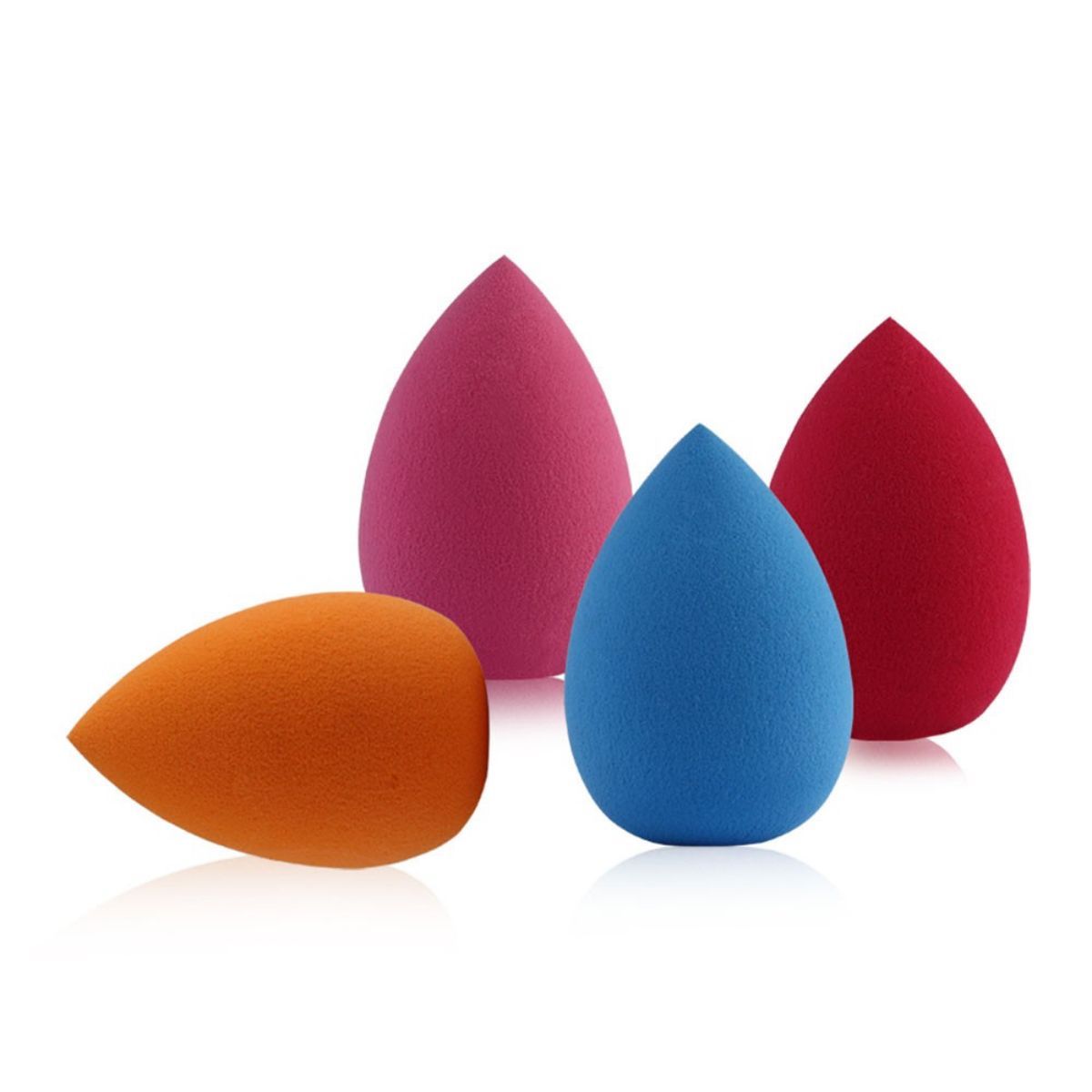 Set 4 Bureti Beauty Blender Water Drop Shape