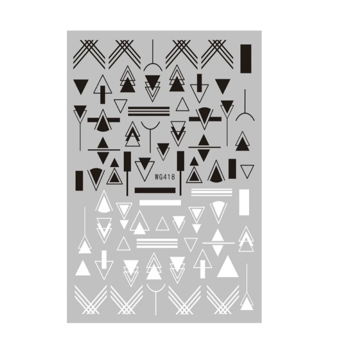 Image of Sticker Unghii Coria 418