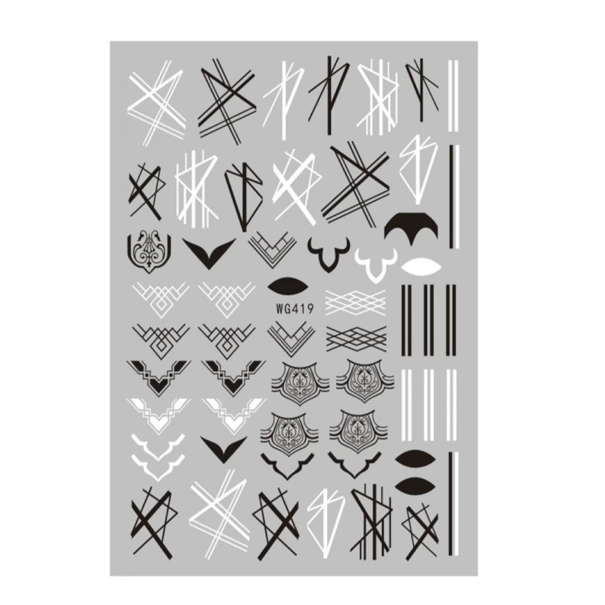 Sticker Unghii Coria 419