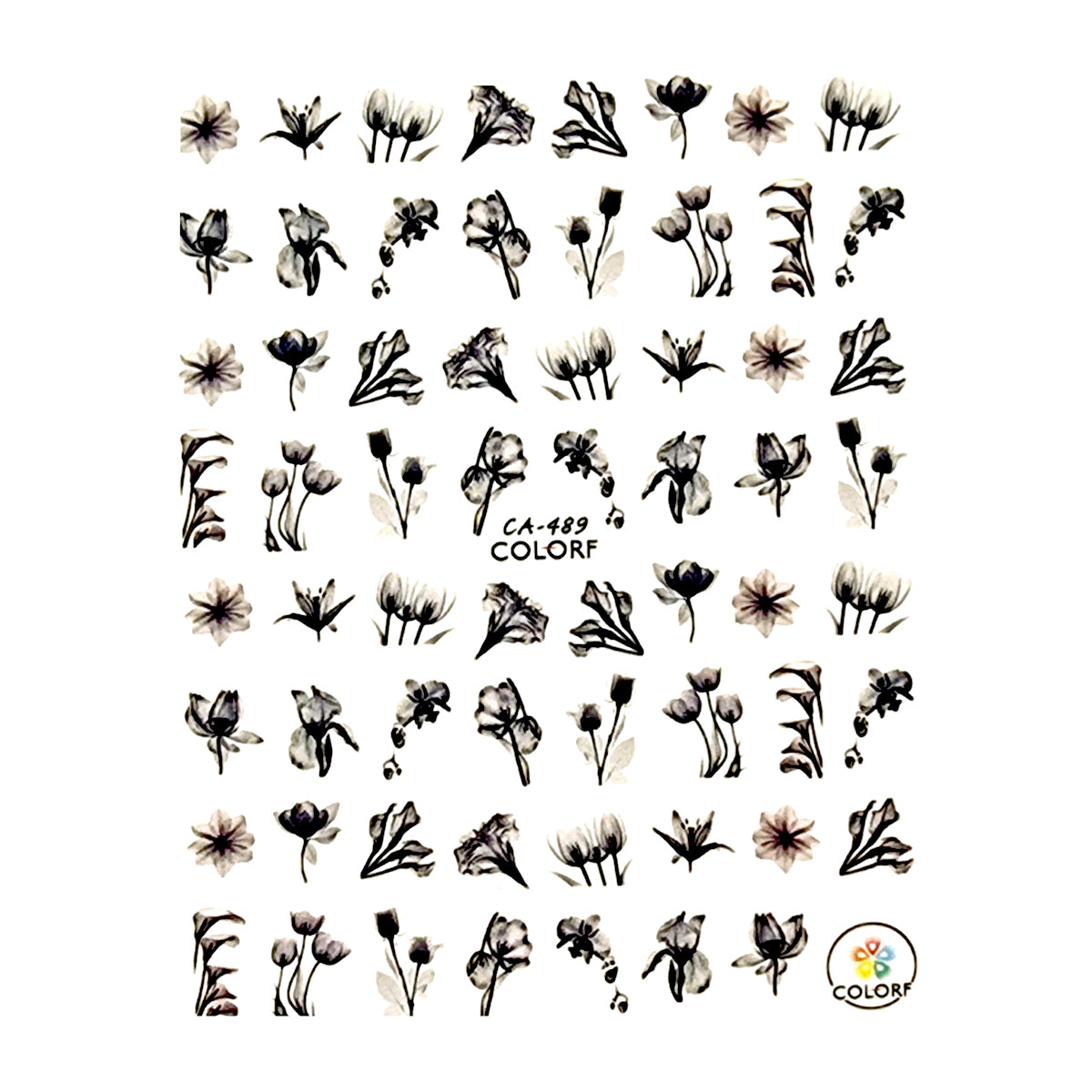 Image of Sticker Decor Unghii Coria 489 V