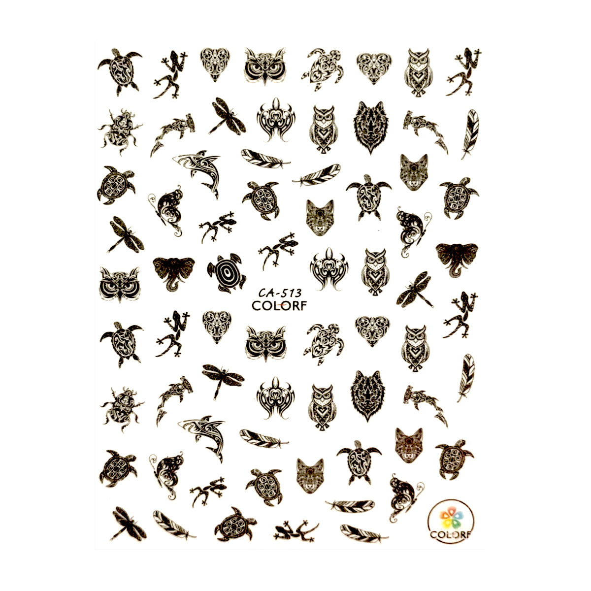 Image of Sticker Decor Unghii Coria 513