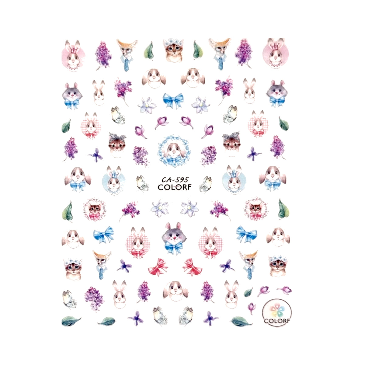 Image of Sticker Decor Unghii Coria 595 V