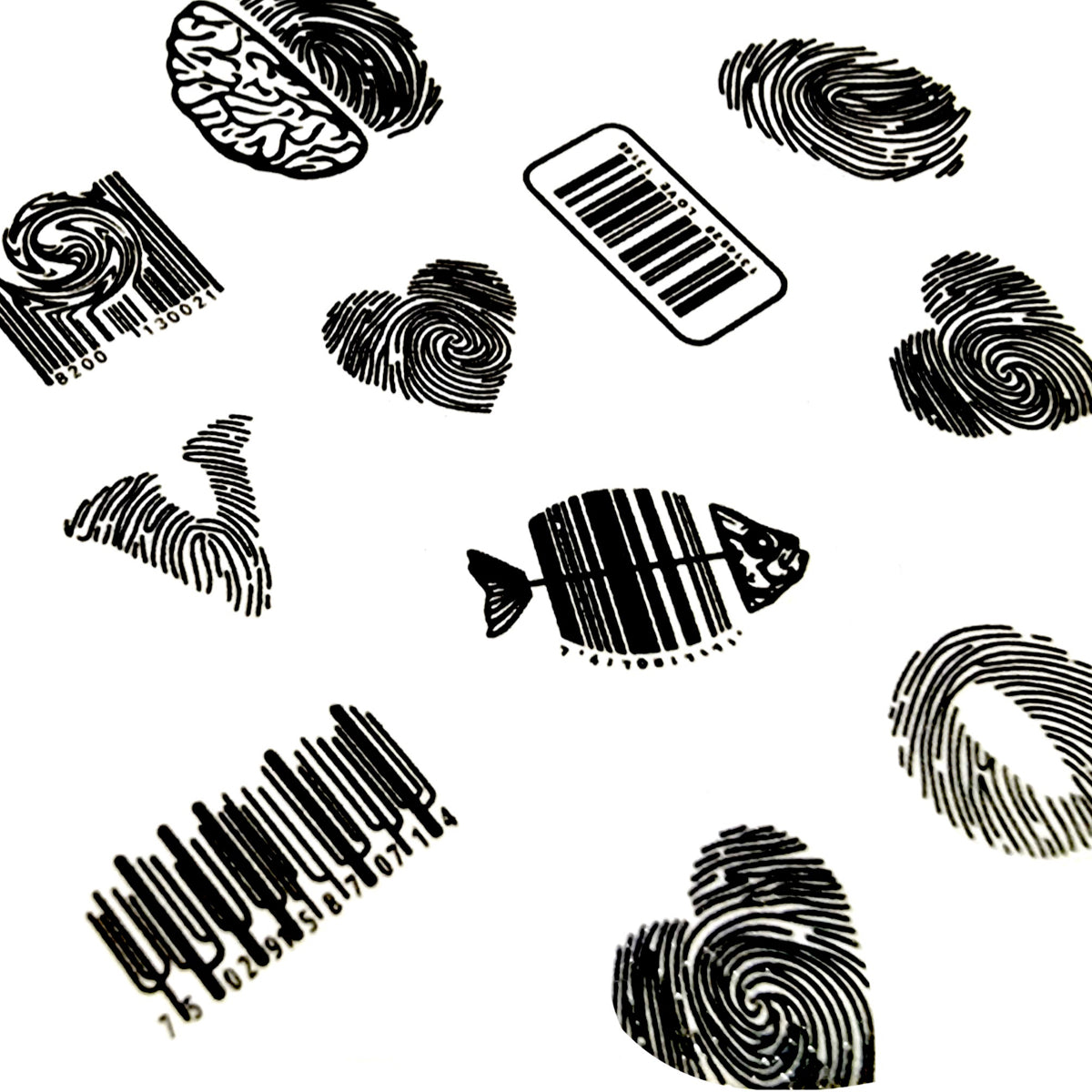 Image of Sticker Decor Unghii Love 661